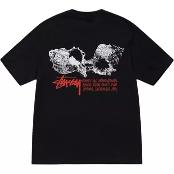 Футболка унисекс Stussy, темно-синий