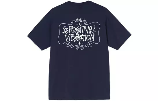 Футболка унисекс Stussy, темно-синий