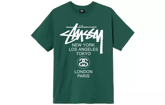 Футболка унисекс Stussy, темно-синий