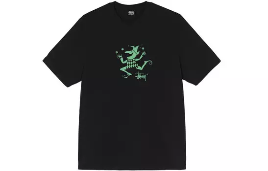 Футболка унисекс Stussy, зеленый