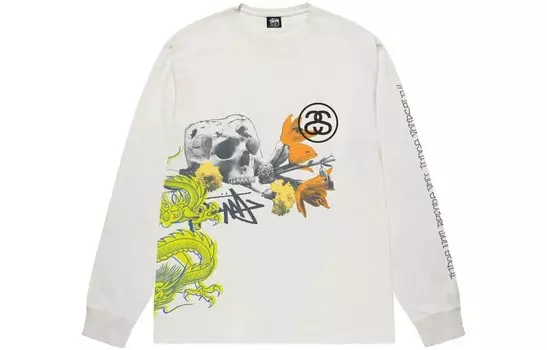 Футболка унисекс Stussy, зеленый