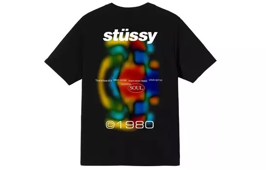 Футболка унисекс Stussy, желтый