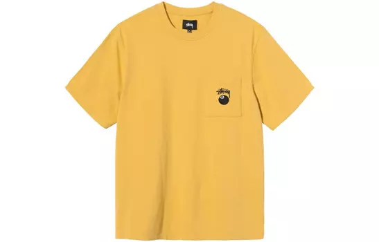 Футболка унисекс Stussy, желтый