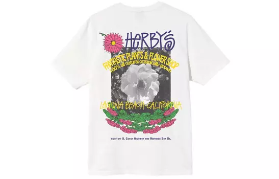 Футболка унисекс Stussy, желтый