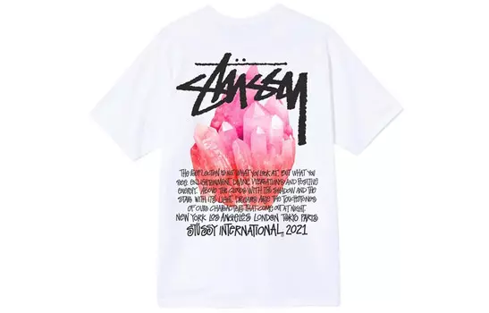 Футболка унисекс Stussy, желтый