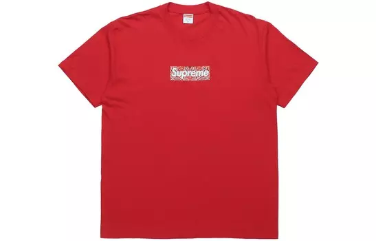 Футболка унисекс Supreme, красный