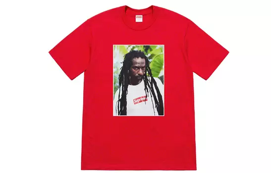 Футболка унисекс Supreme, красный