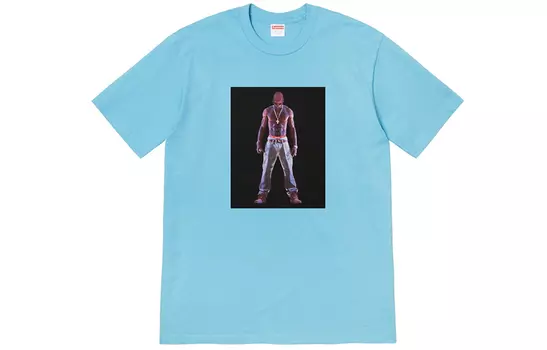 Футболка унисекс Supreme, голубой