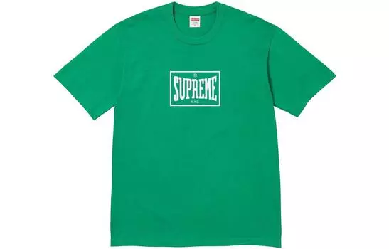 Футболка унисекс Supreme, зеленый