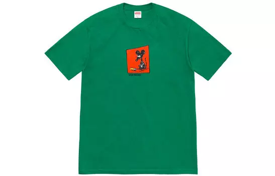 Футболка унисекс Supreme, зеленый