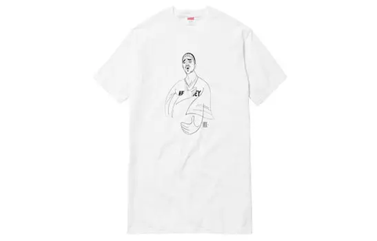 Футболка унисекс Supreme, белый