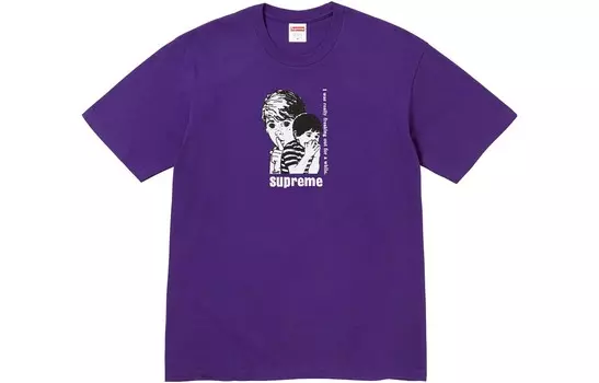 Футболка унисекс Supreme, бежевый