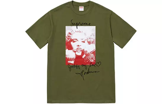 Футболка унисекс Supreme, болотный