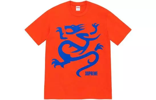 Футболка унисекс Supreme, красный