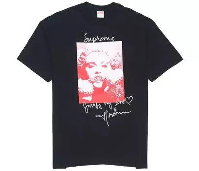Футболка унисекс Supreme, черный