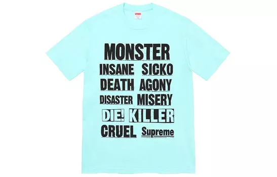 Футболка Supreme Monster, зеленый