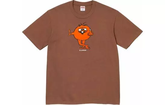 Футболка унисекс Supreme, цвет Ash Gray