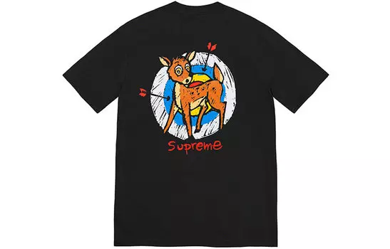 Футболка Supreme Deer, черный
