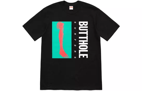 Футболка Supreme Butthole Surfers, черный