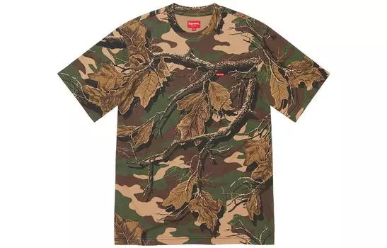 Футболка Supreme, камуфляжный