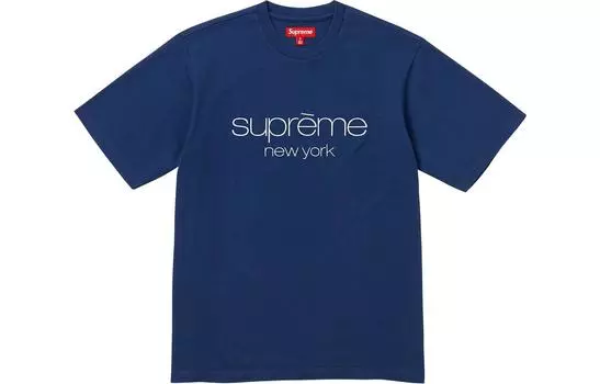 Футболка Supreme Classic Logo, синий
