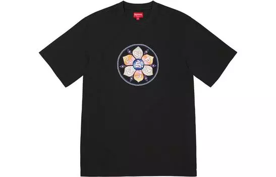 Футболка Supreme Lotus, черный