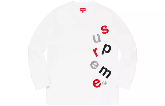 Футболка Supreme Scatter Logo, оранжевый