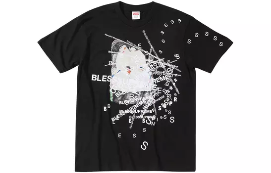 Футболка Supreme Bless Observed In A Dream, черный