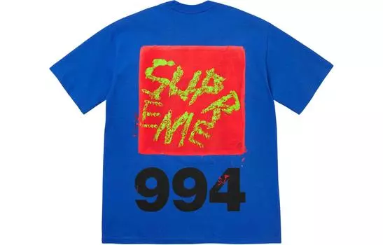 Футболка Supreme SS24 Paint, зеленый