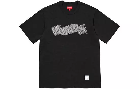 Футболка Supreme Cut Logo, черный