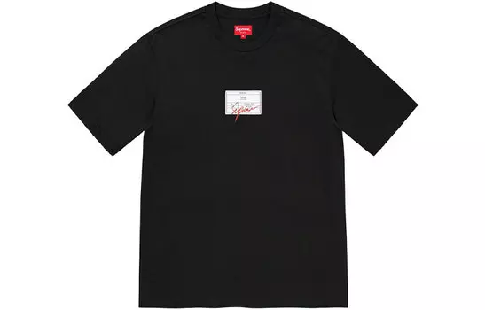Футболка Supreme Signature Label, белый
