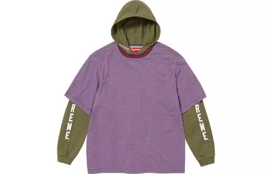 Футболка Supreme Layered, оливковый