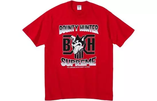 Футболка Supreme Bounty Hunter Wolf, черный