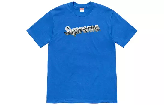 Футболка Supreme Chrome Logo, черный