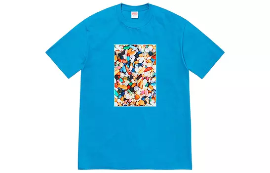 Футболка унисекс Supreme, цвет Blue