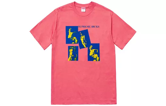 Футболка Supreme Supreme Dicks, красный