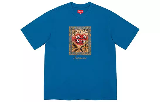 Футболка Supreme Barong Patch с принтом, зеленый
