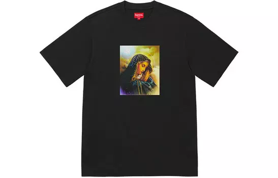 Футболка Supreme Mary Rhinestone, белый