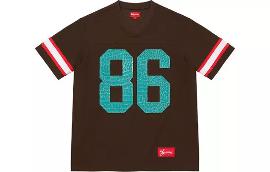 Футболка унисекс Supreme, цвет Brown