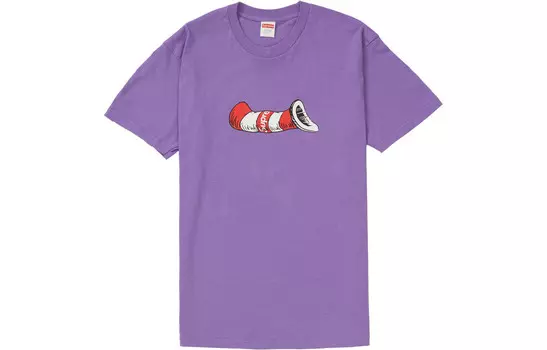 Футболка унисекс Supreme, фиолетовый