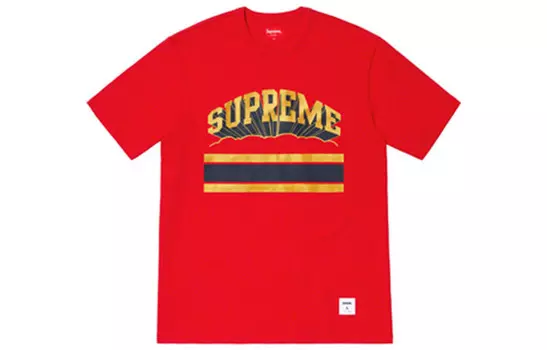 Футболка унисекс Supreme, красный