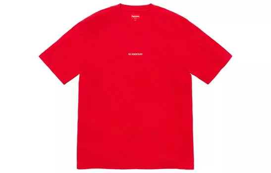 Футболка унисекс Supreme, красный
