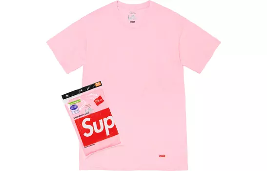 Футболка унисекс Supreme 2 шт, розовый