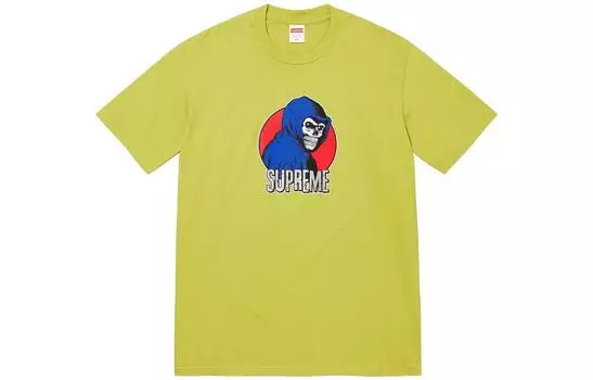 Футболка унисекс Supreme, Пыльный зеленый