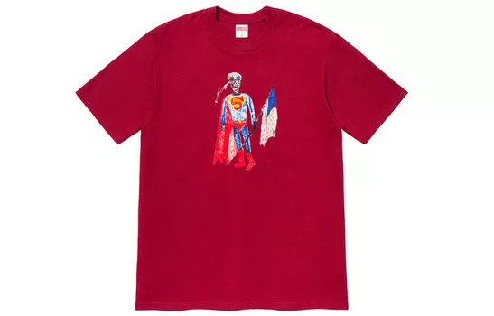 Футболка унисекс Supreme, серый