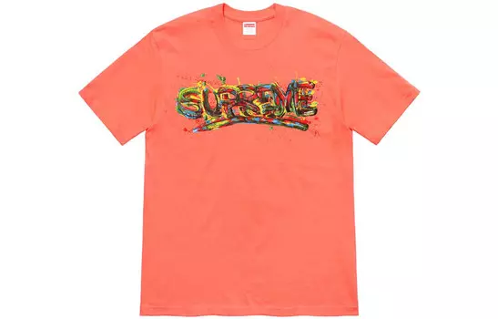 Футболка унисекс Supreme, розовый