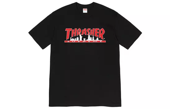 Футболка унисекс Supreme Thrasher, черный