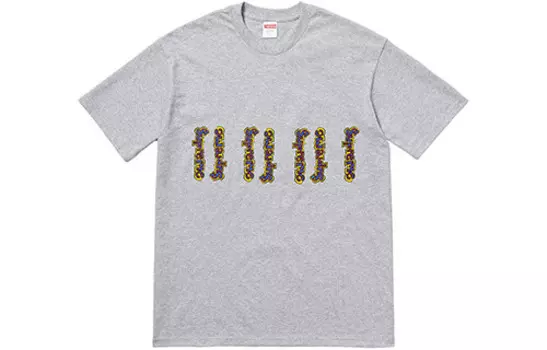 Футболка унисекс Supreme, серый