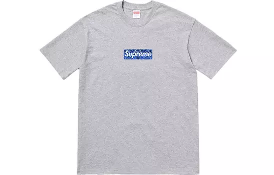 Футболка унисекс Supreme, серый
