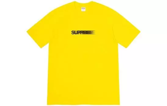 Футболка унисекс Supreme, желтый